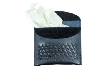 Image of Perfect Fit Glove Holders, Black, Basket Weave, 701-BW