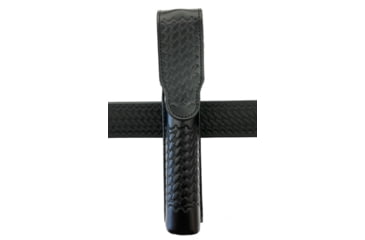 Image of Perfect Fit Leather Nightstick NSR 9514XL/NSR9944XL Holder, Basket, Black, NS8208-L-BW