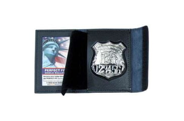 Image of Recessed Badge &amp; ID Case w/ Velcro Closure - 3.25''x4.25''