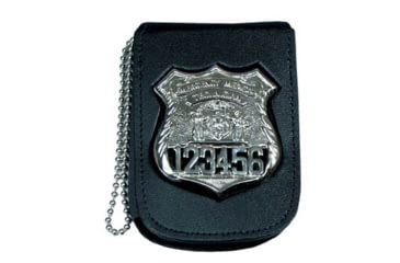 Image of Recessed Badge &amp; Triple ID Neck Holder for w/ Chain - 2.75''x3.63''