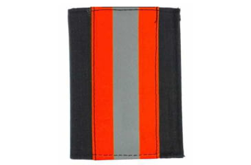 Image of Trifold Black Matrix Firefighter Wallet w/ Single ID &amp; CC Slots - 3.50''x4.50''