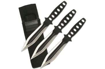 Image of Perfect Point Tactical, 8in, Stainless Steel Blade, Black Stainless Steel Handle RC-136-3