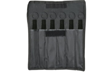 Image of Perfect Point Throwing Knives, Pack of 6, Stainless Steel, Black Cord Wrapped Handle, RC-086-6