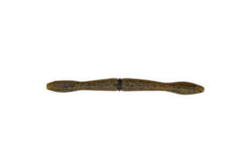 Image of Perfection Lures Dudleys 13-Piece Pre-Rigged Wacky Worm Kit, Green Pumpkin Violet, DDWACKYKIT