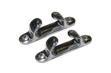 Image of Perko 4&quot; Straight Chock - Chrome Plated Zinc 34468