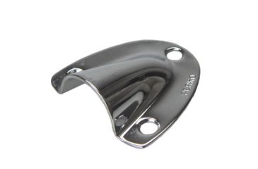 Image of Perko Chrome Plated Brass Clamshell Ventilator - 1-5/8" x 1-1/2" 73318