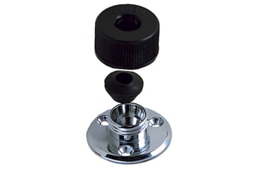 Image of Perko Chrome Plated Brass Watertight Cable Outlet, 0424DP0CHR