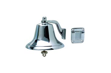 Image of Perko Chrome Plated Bronze Fog Bell - 6" 34436