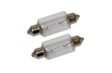 Image of Perko Double Ended Festoon Bulbs, 12V, 15W, .97A, Pair, 0070DP1CLR