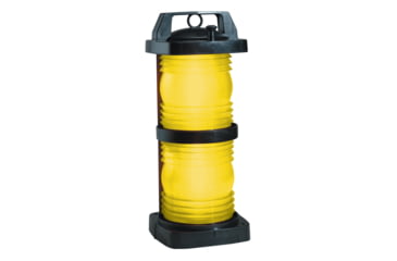 Image of Perko Double Lens Navigation Light, Black Plastic, Yellow Towing Light, 1366ME0BLK