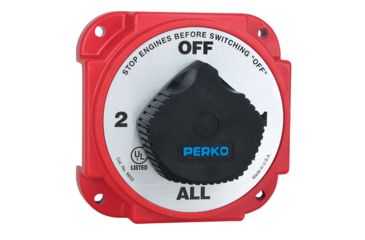 Image of Perko Duty Battery Selector Switch w/Alternator Field Disconnect Heavy 33120