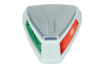 Image of Perko LED Bi-Color Navigation Light, 12V, White/Stainless Steel, 0655001WHS