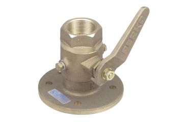 Image of Perko Seacock Ball Valve Bronze MADE IN THE USA 1" 39204