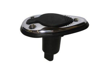 Image of Perko Threaded Collar Pole Light Mounting Base, 2 Pin, Stainless Steel, 1048P0SDP