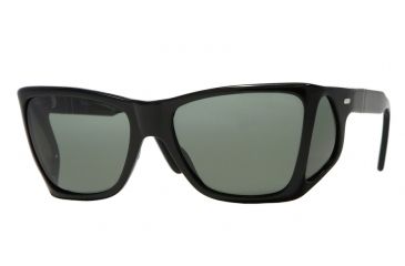 Image of Persol PO0009 Bifocal Prescription Sunglasses PO0009-95-31-57 - Lens Diameter 57 mm, Frame Color Black