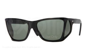 Image of Persol PO0009 Bifocal Prescription Sunglasses PO0009-95-58-57 - Lens Diameter 57 mm, Frame Color Black