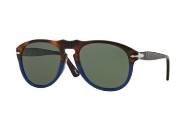 Image of Persol PO0649 Prescription Sunglasses PO0649-102258-52 - Lens Diameter 52 mm, Frame Color Terra E Oceano