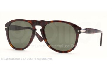 Image of Persol PO0649 Prescription Sunglasses PO0649-24-31-54 - Lens Diameter 54 mm, Frame Color Havana