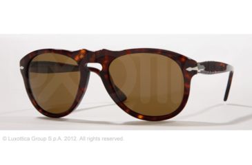 Image of Persol PO0649 Prescription Sunglasses PO0649-24-57-54 - Lens Diameter 54 mm, Frame Color Havana