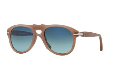 Image of Persol PO0649 Prescription Sunglasses PO0649-9018S3-52 - Lens Diameter 52 mm, Frame Color Ambra