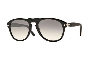 Image of Persol PO0649 Prescription Sunglasses PO0649-95-32-54 - Lens Diameter 54 mm, Frame Color Black