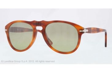 Image of Persol PO0649 Prescription Sunglasses PO0649-96-83-54 - Lens Diameter 54 mm, Frame Color Terra Di Siena