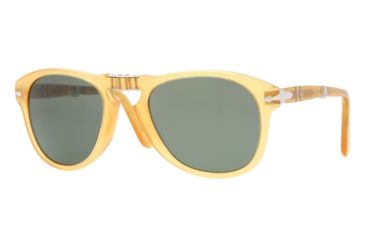 Image of Persol PO0714 Progressive Prescription Sunglasses PO0714-204-31-52 - Lens Diameter 52 mm, Frame Color Transparent Yellow