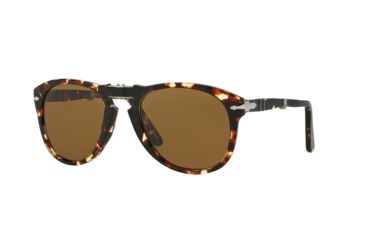 Image of Persol PO0714 Progressive Prescription Sunglasses PO0714-985-57-52 - Lens Diameter 52 mm, Frame Color Tabacco Virginia