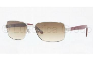 Image of Persol PO2347S Bifocal Prescription Sunglasses PO2347S-918-51-5516 - Lens Diameter: 55 mm, Frame Color: Silver