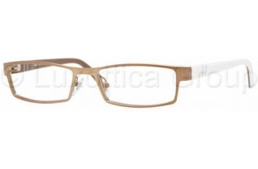 Image of Persol PO2352V Progressive Prescription Eyeglasses 911-5217 - Brushed Brown 