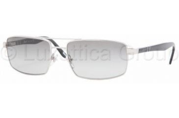 Image of Persol PO2355S Single Vision Prescription Sunglasses PO2355S-518-X1-5517 - Lens Diameter: 55 mm, Frame Color: Silver
