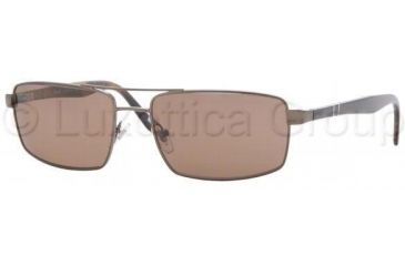 Image of Persol PO2355S Single Vision Prescription Sunglasses PO2355S-618-57-5517 - Lens Diameter: 55 mm, Frame Color: Shiny Brown