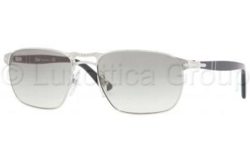 Image of Persol PO2380S Progressive Prescription Sunglasses PO2380S-518-31-5418 - Lens Diameter: 54 mm, Frame Color: Silver