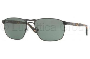 Image of Persol PO2380S Progressive Prescription Sunglasses PO2380S-961-31-5418 - Lens Diameter: 54 mm, Frame Color: Matte Black