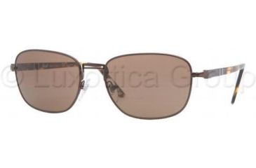Image of Persol PO2386S Single Vision Prescription Sunglasses PO2386S-962-57-5718 - Lens Diameter: 57 mm, Frame Color: Matte Brown