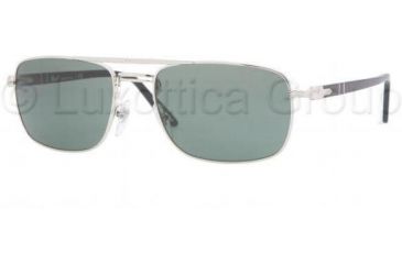 Image of Persol PO2387S Single Vision Prescription Sunglasses PO2387S-518-31-5519 - Lens Diameter: 55 mm, Frame Color: Silver