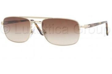 Image of Persol PO2387S Single Vision Prescription Sunglasses PO2387S-976-51-5819 - Lens Diameter: 58 mm, Frame Color: Light Gold