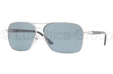 Image of Persol PO2394S Single Vision Prescription Sunglasses PO2394S-518-4N-6013 - Lens Diameter: 60 mm, Frame Color: Silver