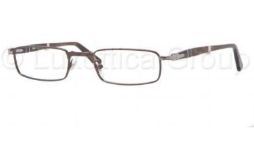 Image of Persol PO2401V Eyeglass Frames 992-5121 - Matte Dark Brown 