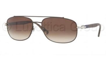 Image of Persol PO2405S Single Vision Prescription Sunglasses PO2405S-102051-5917 - Lens Diameter 59 mm, Frame Color Matte Brown