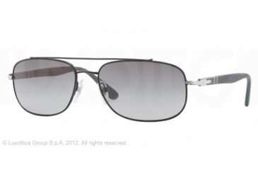 Image of Persol PO2405S Prescription Sunglasses PO2405S-1035M3-59 - Lens Diameter 59 mm, Frame Color Shiny Black