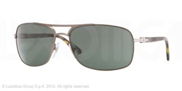 Image of Persol PO2407S Bifocal Prescription Sunglasses PO2407S-104831-62 - Lens Diameter 62 mm, Lens Diameter 62 mm, Frame Color Matte Brown