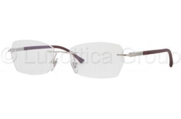 Image of Persol PO2417V Eyeglass Frames 1014-5317 - Silver Frame