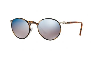 Image of Persol PO2422SJ Bifocal Prescription Sunglasses PO2422SJ-1065O4-51 - Lens Diameter 51 mm, Frame Color Brown