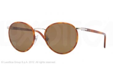 Image of Persol PO2422SJ Bifocal Prescription Sunglasses PO2422SJ-999-57-49 - Lens Diameter 49 mm, Lens Diameter 49 mm, Frame Color Silver
