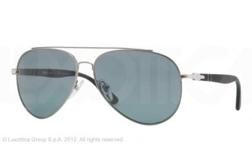 Image of Persol PO2424S Bifocal Prescription Sunglasses PO2424S-10114N-56 - Lens Diameter 56 mm, Lens Diameter 56 mm, Frame Color Gunmetal