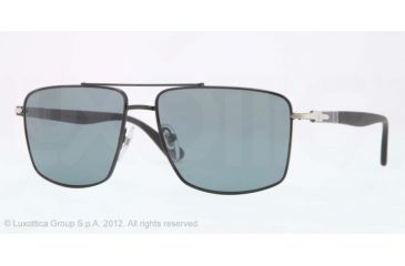 Image of Persol PO2430S Progressive Prescription Sunglasses PO2430S-10224N-55 - Lens Diameter 55 mm, Frame Color Black