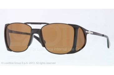 Image of Persol PO2435S Single Vision Prescription Sunglasses PO2435S-105633-55 - Lens Diameter 55 mm, Frame Color Blak