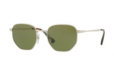 Image of Persol PO2446S Bifocal Prescription Sunglasses PO2446S-518-4E-52 - Lens Diameter 52 mm, Frame Color Silver
