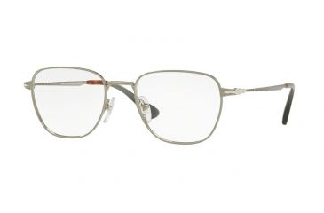 Image of Persol PO2447V Single Vision Prescription Eyeglasses, 52mm, Gunmetal, PO2447V-1077-52-SV